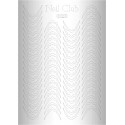 Металлизированный стикер для дизайна ногтей SILVER 020