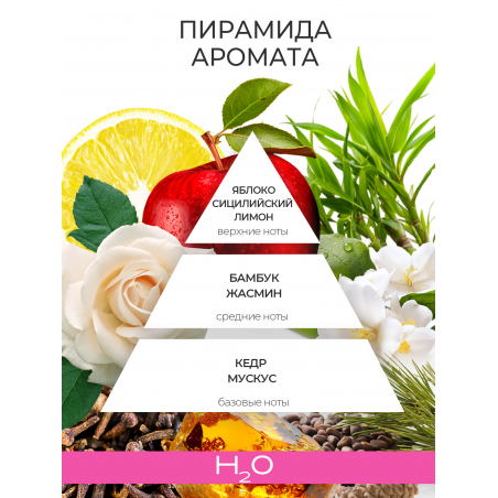 Обезжириватель для ногтей парфюмированный H2O 220 мл