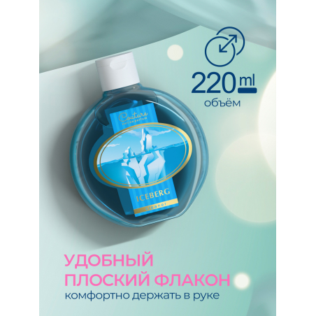 Обезжириватель для ногтей парфюмированный ICEBERG 220 мл