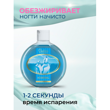 Обезжириватель для ногтей парфюмированный ICEBERG 220 мл