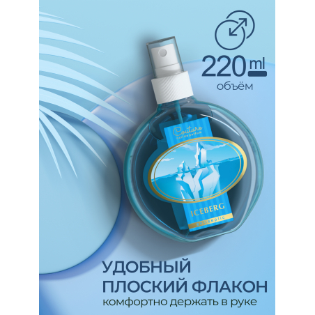 Антисептик для ногтей парфюмированный ICEBERG 220 мл
