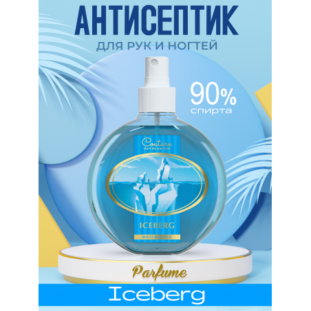 Антисептик для ногтей парфюмированный ICEBERG 220 мл