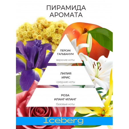 Обезжириватель для ногтей парфюмированный ICEBERG 220 мл