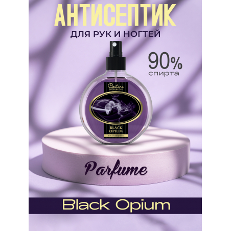 Антисептик для ногтей парфюмированный BLACK OPIUM 220 мл
