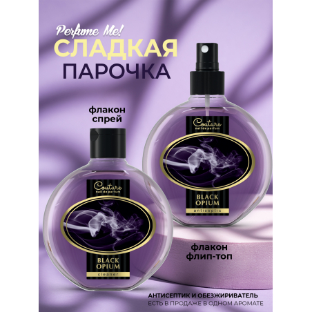 Антисептик для ногтей парфюмированный BLACK OPIUM 220 мл