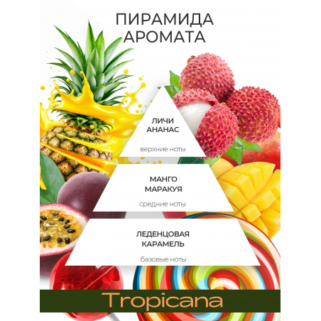 Обезжириватель для ногтей парфюмированный Tropicana 220 мл