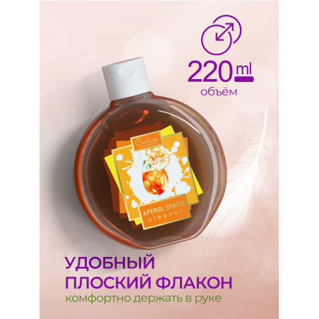 Обезжириватель для ногтей парфюмированный Aperol Spritz 220 мл