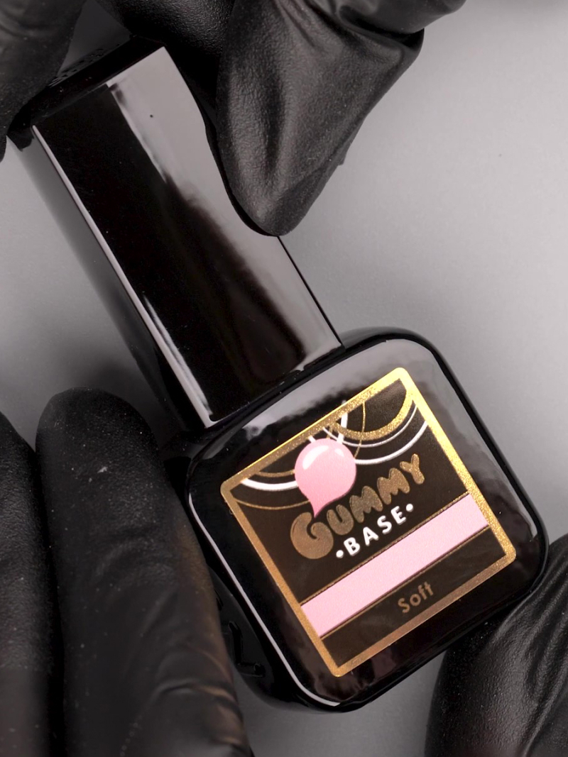 Купить камуфлирующую базу для ногтей GUMMY BASE Soft Nail Club