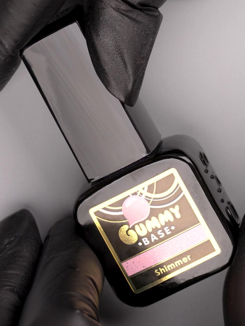 Купить камуфлирующую базу для ногтей GUMMY BASE Shimmer Nail Club