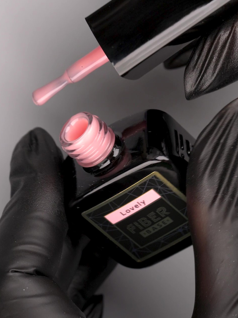 Купить камуфлирующую базу для ногтей FIBER BASE Lovely Nail Club