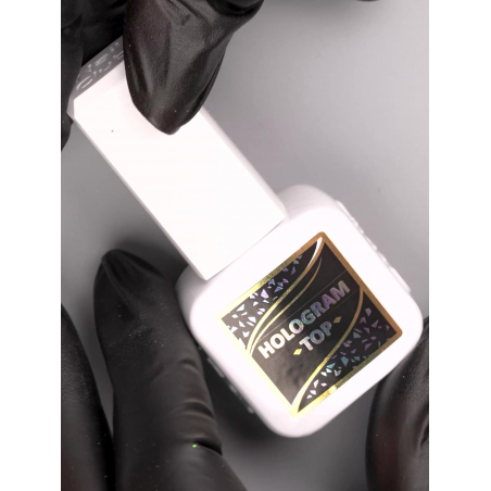 Топ-гель для ногтей с хлопьями HOLOGRAM TOP 13 мл