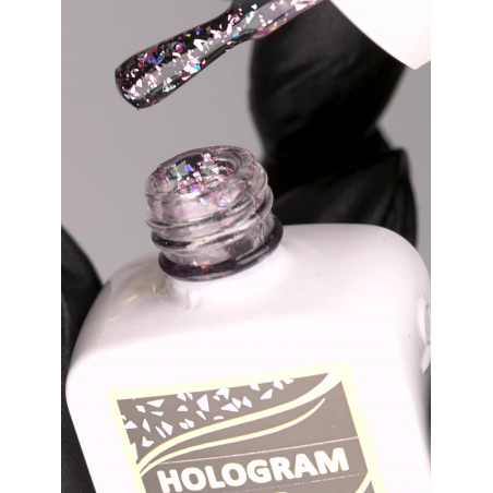 Топ-гель для ногтей с хлопьями HOLOGRAM TOP 13 мл