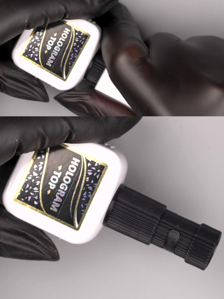 Купить топ для ногтей с хлопьями HOLOGRAM TOP 13 мл Nail Club