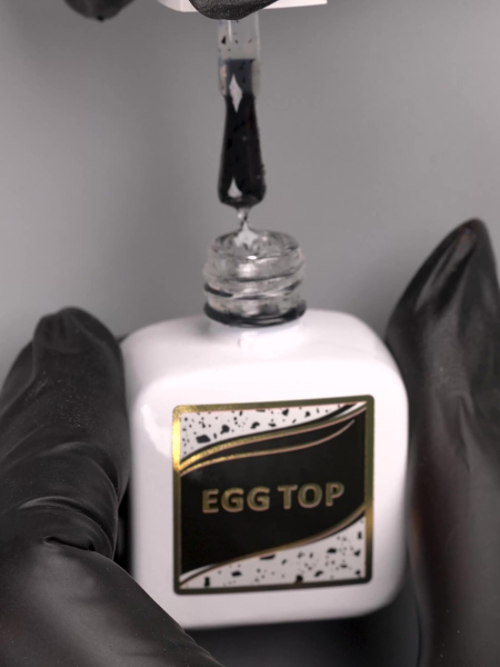 Купить глянцевый топ EGG TOP с эффектом перепелиного яйца Nail Club