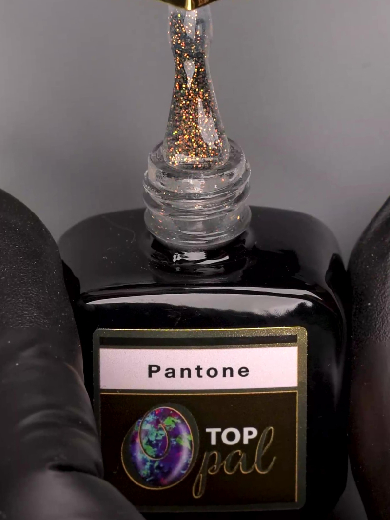 Купить глянцевый топ TOP OPAL с блёстками Nail Club