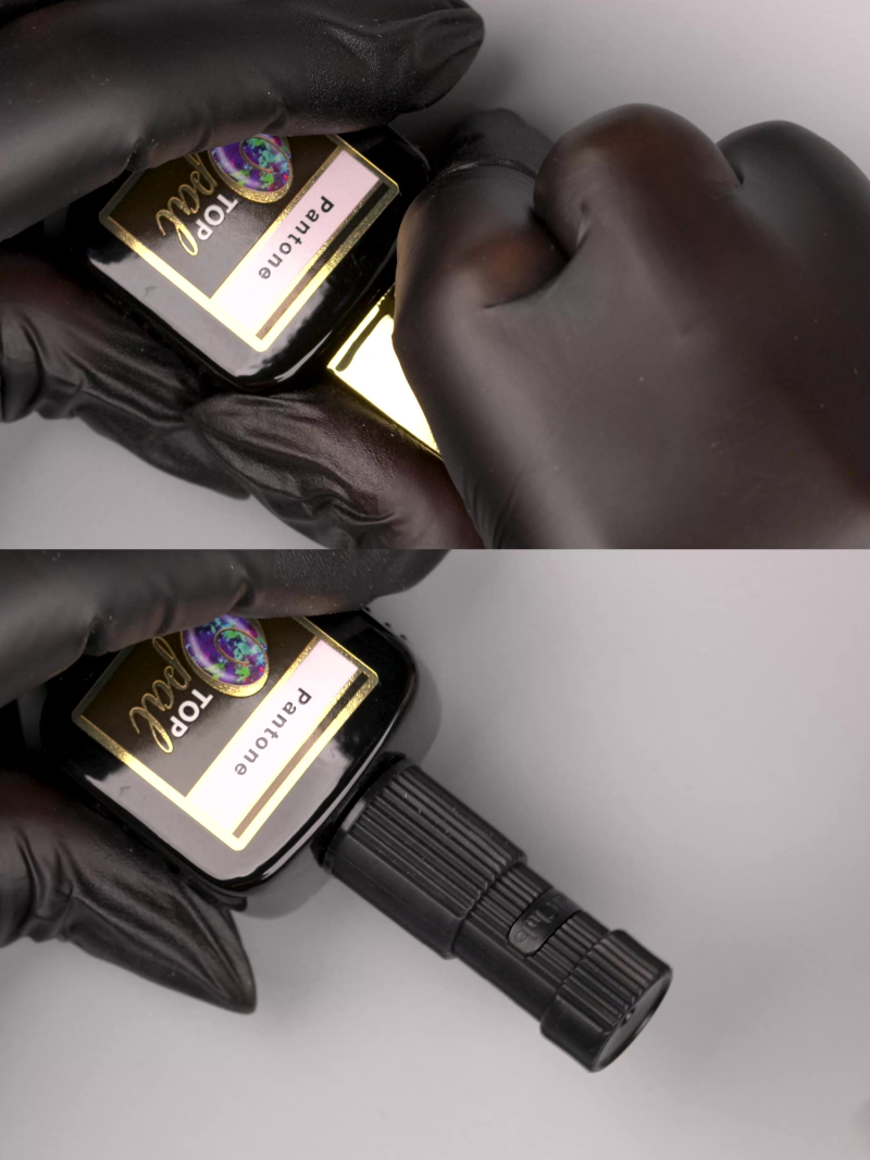 Купить глянцевый топ TOP OPAL с блёстками Nail Club