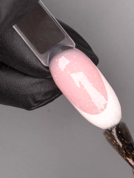 Купить глянцевый топ TOP OPAL с блёстками Nail Club