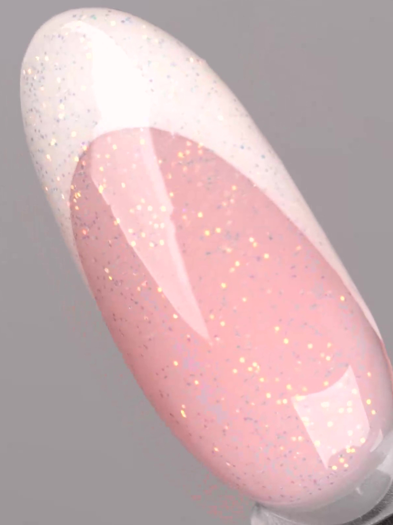 Купить глянцевый топ TOP OPAL с блёстками Nail Club