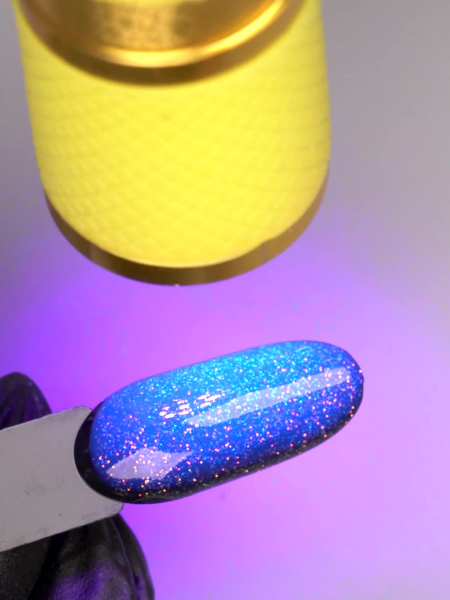 Купить глянцевый топ TOP OPAL с блёстками Nail Club