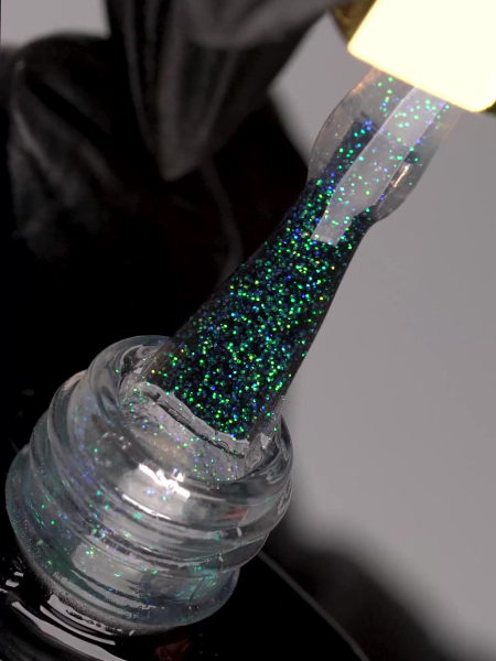 Купить глянцевый топ NIGHT QUEEN TOP с блёстками Nail Club