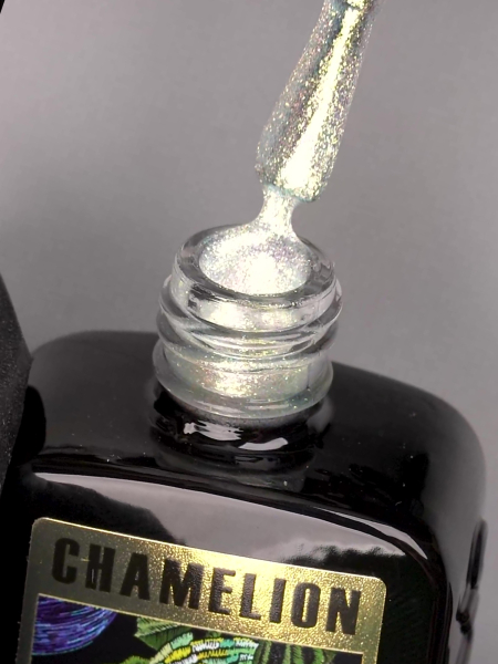 Купить глянцевый с эффектом хамелеон CHAMELLEON TOP GOLD Nail Club