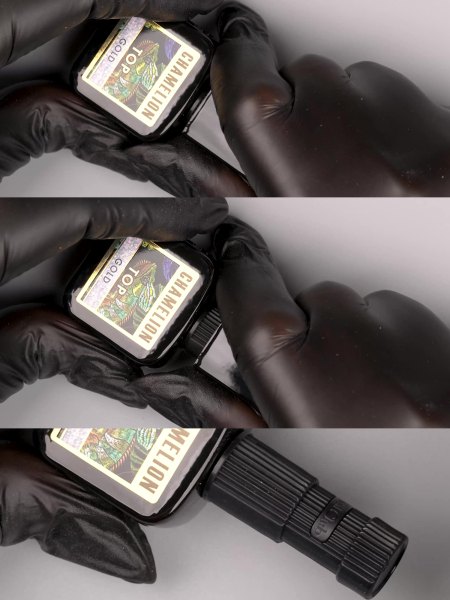 Купить глянцевый с эффектом хамелеон CHAMELLEON TOP GOLD Nail Club