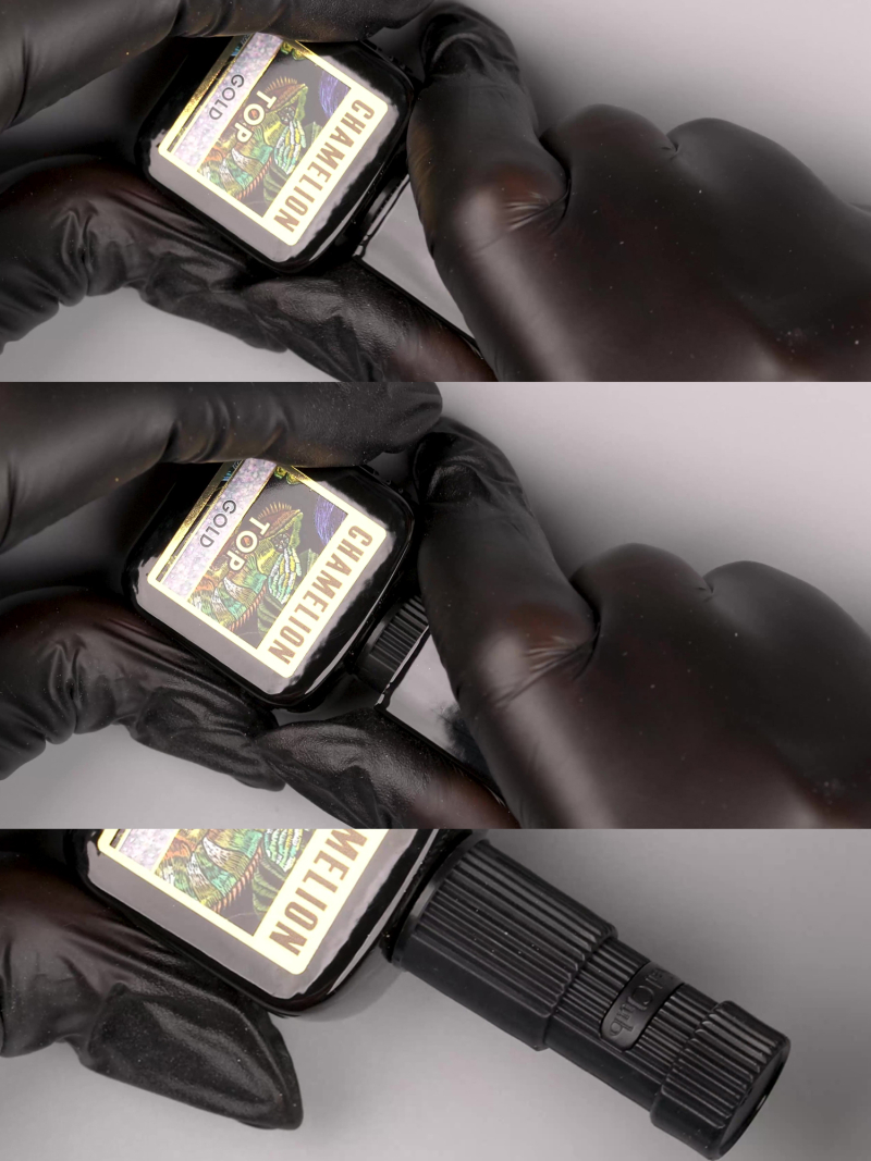 Купить глянцевый с эффектом хамелеон CHAMELLEON TOP GOLD Nail Club