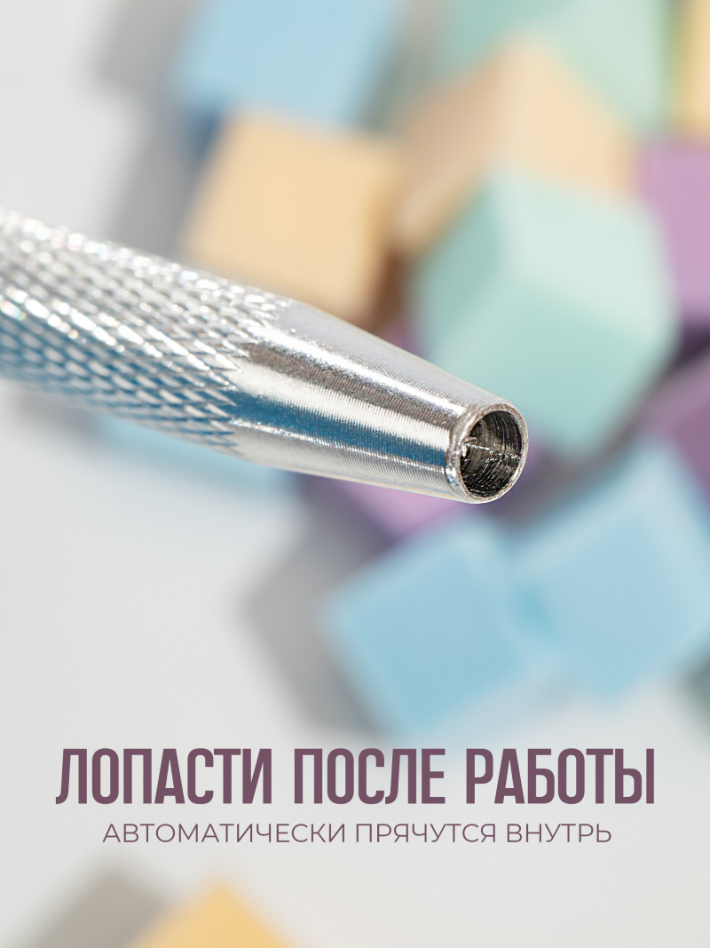 Купить спонжики в наборе с держателем, 100 штук, цвет Бирюза