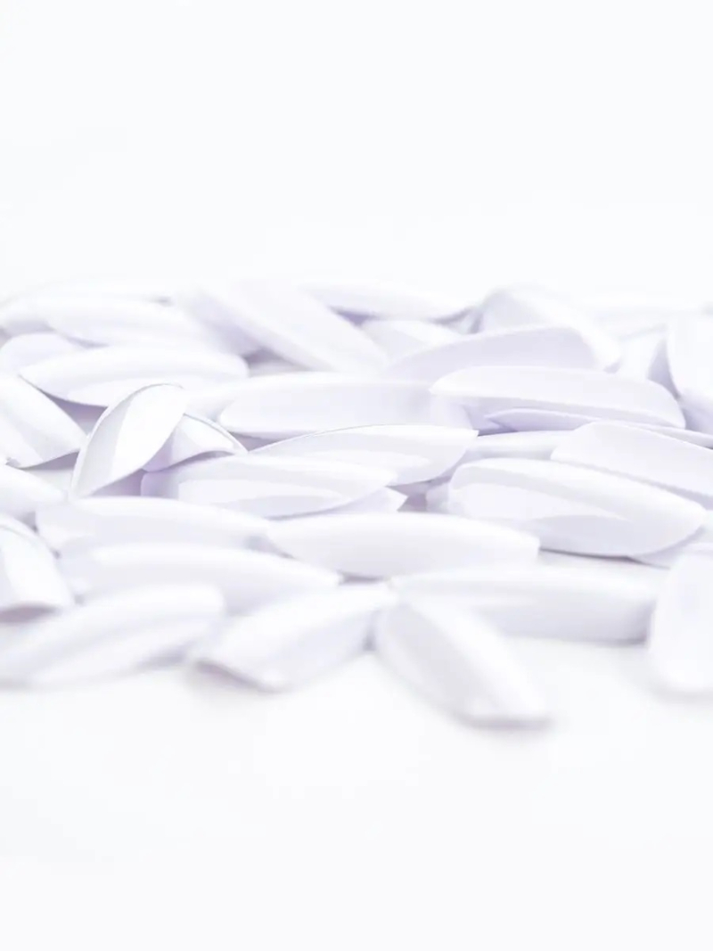 Купить типсы для демонстрационного дизайна ногтей белые