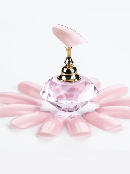 Купить типсы для демонстрационного дизайна ногтей розовые