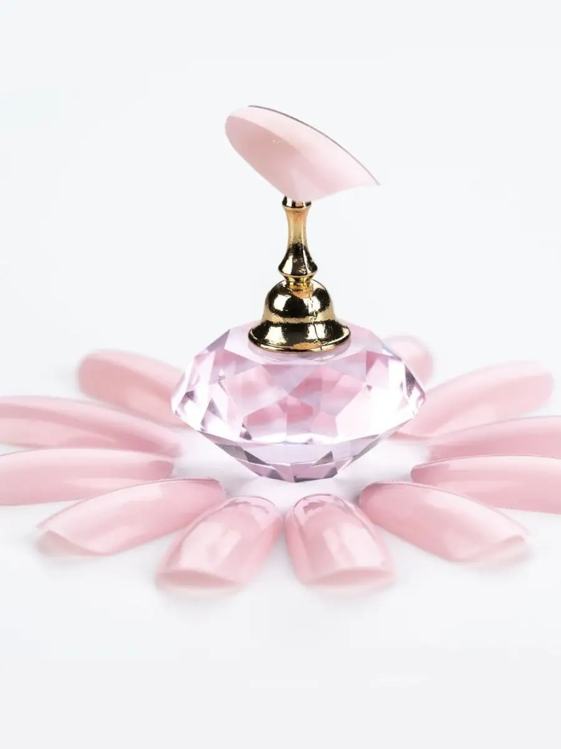 Купить типсы для демонстрационного дизайна ногтей розовые