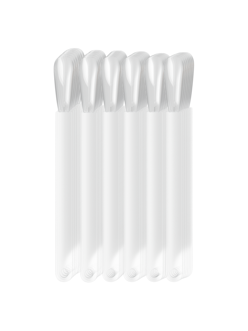 Купить типсы на кольце форма обратная балерина прозрачные опт и розница