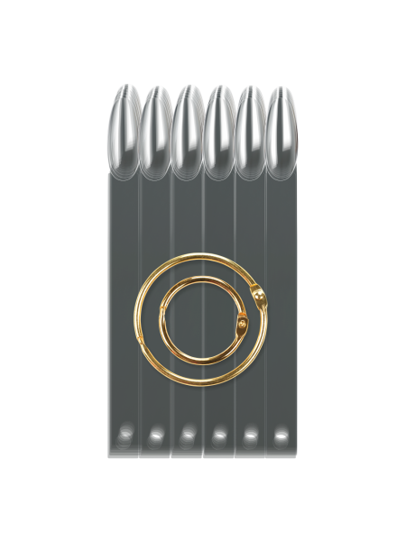 Купить типсы на кольце форма миндаль цвет серый витраж опт и розница
