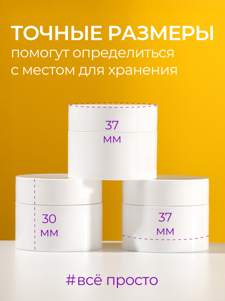 Купить баночку для геля, крема и косметики 1 шт с доставкой