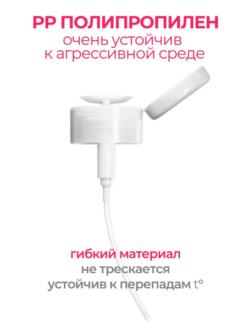 Купить Флакон косметический с помпой NAILCLUB 300 мл с доставкой