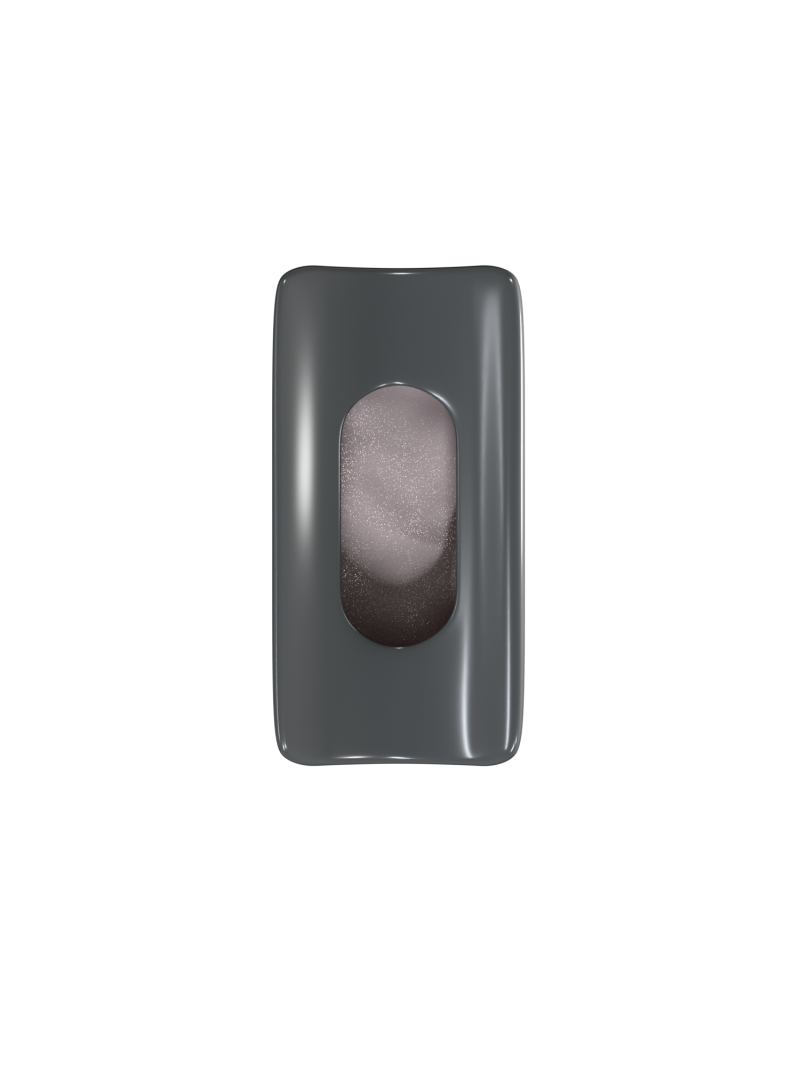 Купить Контейнер-подставка под ноготь для блёсток и акрила серая с доставкой