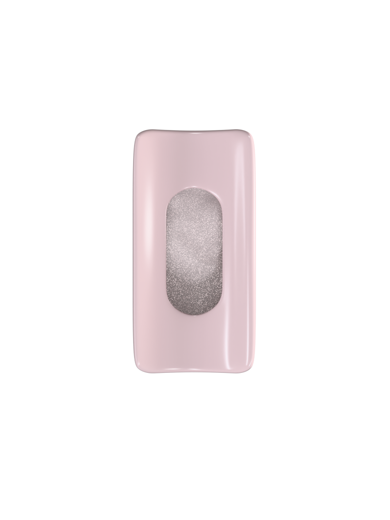 Купить Контейнер-подставка под ноготь для блёсток и акрила розовая с доставкой