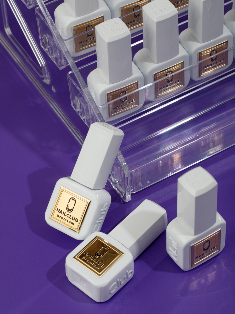 Купить Подставка под лаки из оргстекла прозрачная 5 ярусов с доставкой