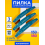 Пилка для ногтей синяя Waterproof 150/180 лодка 3 шт.