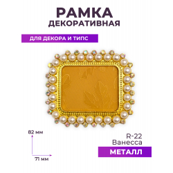 Рамка для демонстрации дизайнов ногтей на типсах R-22 Ванесса
