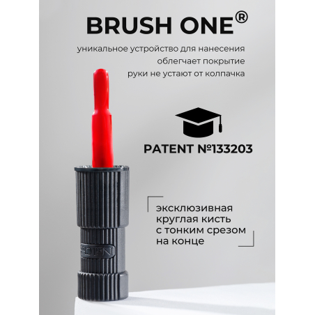 Алый красный гель лак для ногтей профессиональный ICON №11 Kiss 13 мл