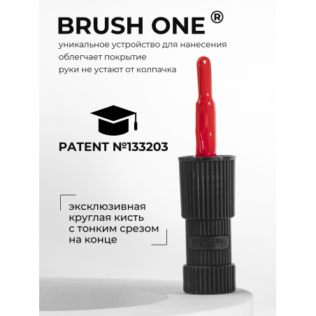 Яркий алый гель лак профессиональный ICON №13 Non Stop 13 мл