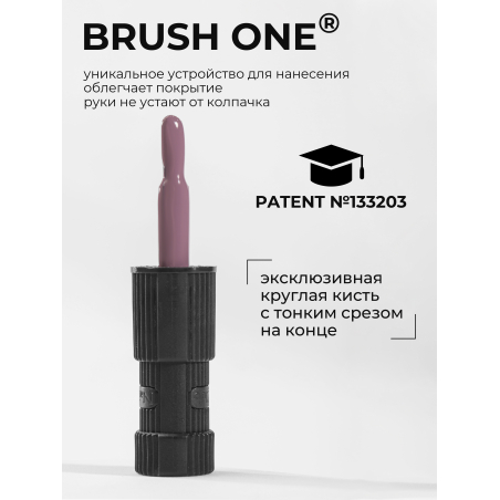 Пыльный нюд гель лак для покрытия ногтей ICON №40 I'm good 13 мл