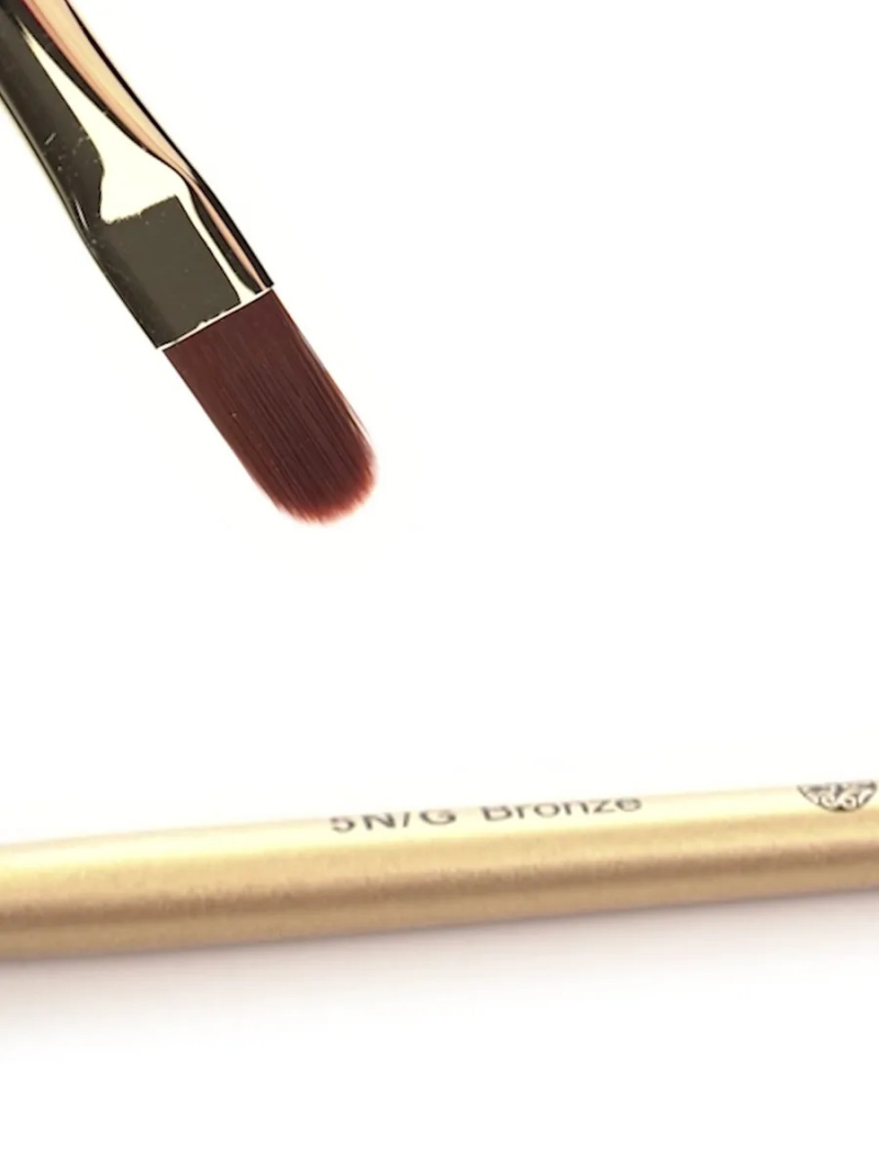 Купить маникюрную кисть для моделирования ногтей гелем 5N/G Bronze Nail Club