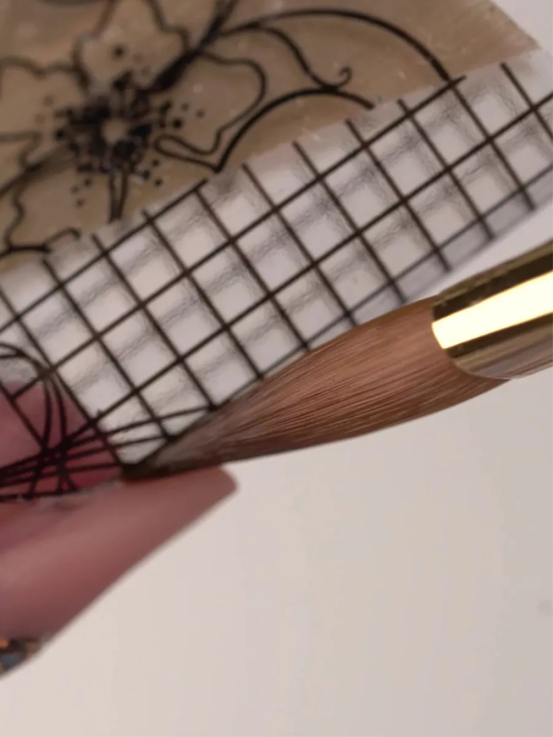 Купить кисть из меха колонка для моделирования акрилом ногтей 8К-А