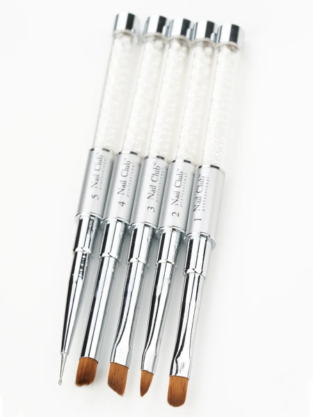 Купить набор кистей для маникюра SILVER BRUSHES
