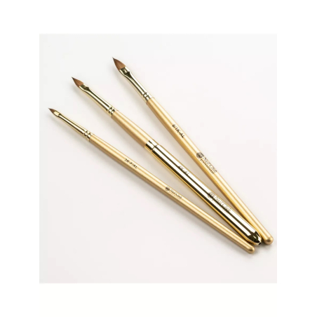 Купить маникюрную кисть из меха колонка для лепки акрилом или гелем 4/1K-AL