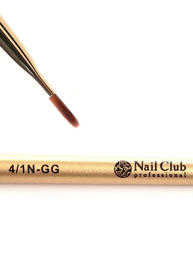 Купить маникюрную кисть для лепки и моделирования ногтей гелем 4/1N-GG