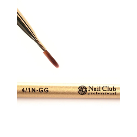 Купить маникюрную кисть для лепки и моделирования ногтей гелем 4/1N-GG
