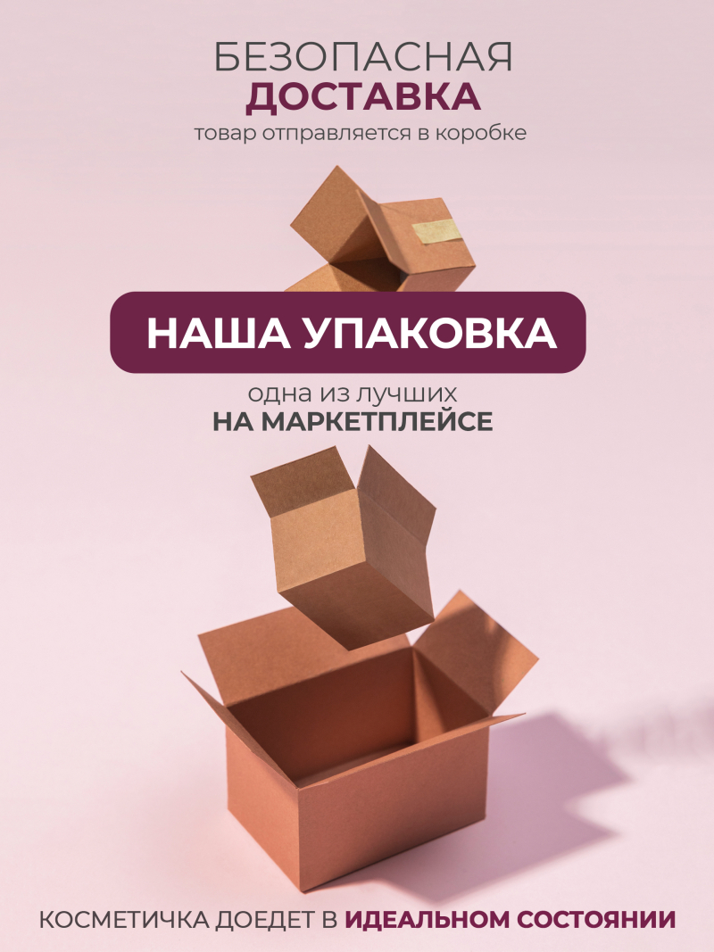 Купить косметичка на молнии большая из экокожи с тиснением Nail Club